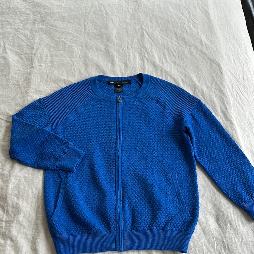 Marc By Marc Jacobs Blue Sweater Cardigan